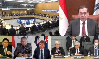 وزير البترول يشارك في فعاليات اليوم الثانى من  اجتماعات الوكالة الدولية للطاقة