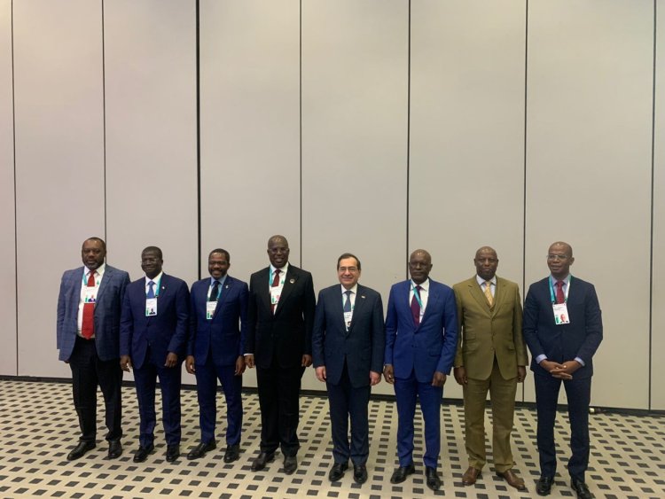 "وزير البترول" يستعرض مع وزراء البترول الأفارقة المبادرة الأفريقية المقرر طرحها بقمة المناخ