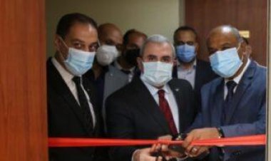 افتتاح معرض منتجات التعاون للبترول بشركة صان مصر