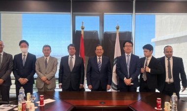 " البترول" تبحث مع "تويوتا تسوشو اليابانية" انتاج الامونيا الزرقاء في مصر كمصدر للطاقة منخفضة الكربون  .