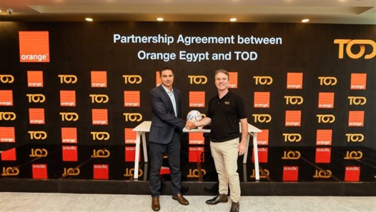 أورنچ مصر توقع اتفاقية شراكة مع منصة TOD الرقمية
