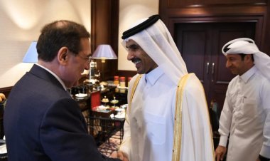 "الملا" و "الكعبي" يبحثان  الاستثمارات المصرية القطرية في مجال البترول والغاز