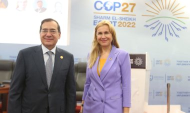 وزير البترول  يلتقي مفوضة الطاقة والمناخ بالاتحاد الاوروبى