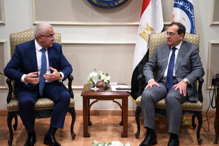 وزير البترول وسفير ازربيجان يبحثان الفرص الإستثمارية المتاحة فى مجال البترول والغاز والطاقات الخضراء فى مصر