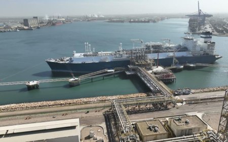 "البترول" تعلن انتاج وتصديرالشحنة رقم ٥٠٠ من مصنع اسالة الغاز في دمياط بمصر