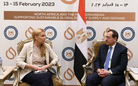 وزير البترول  يلتقي مفوضة الطاقة والمناخ بالاتحاد الأوروبي للقاهرة