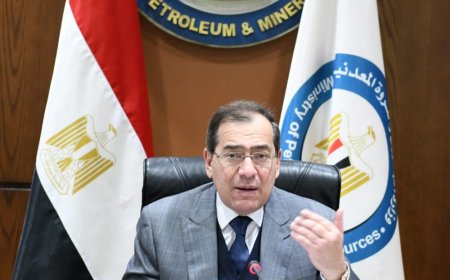 "وزير البترول"  يوجه  بزيادة معدلات التحويل للغاز الي ١٠٠ الف سيارة سنوياً .