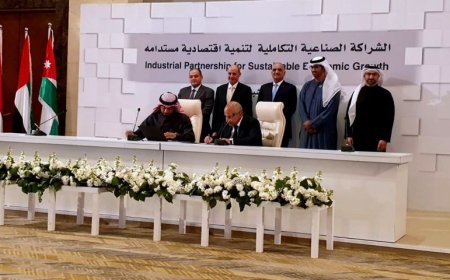 توقيع 12 اتفاقية بين مصر والأردن  في قطاعات الزراعة والأدوية والمعادن والكيماويات والسيارات الكهربائية بقيمة 2 مليار دولار