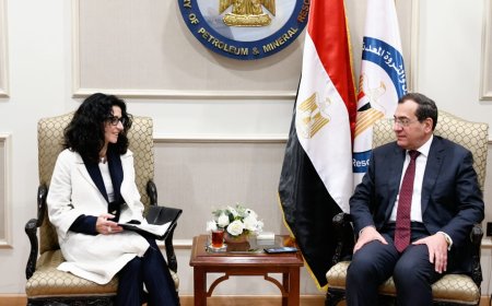 "وزير البترول " يبحث مع وفد جامعة بولى تكنيكو الإيطالية فى مجال التدريب وتنمية المهارات