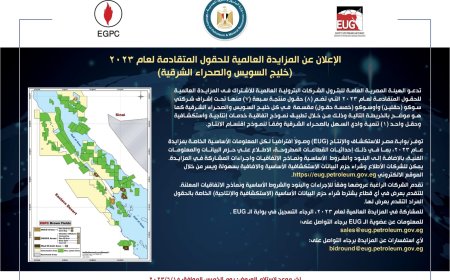 "هيئة البترول" تطرح أول مزايدة عالمية من نوعها لتنمية حقول البترول المتقادمة عبر بوابة مصر الإلكترونية