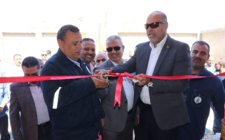 بالصور .. "جبران" يفتتح معرض منتجات شركتى مصر للبترول وبتروتريد بالشركة العامة برأس غارب