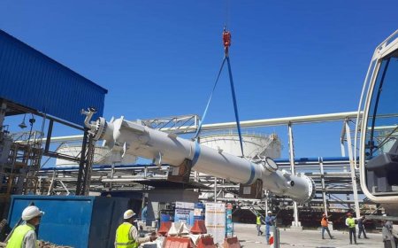 "أنربك": الانتهاء من اعمال التركيبات الخاصة بالأبراج والمعدات في مشروع وحدة الميثاناتور