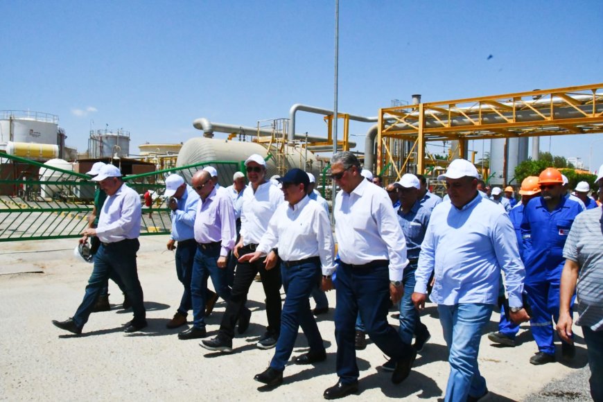 "وزير البترول" يفتتح  محطة معالجة مياه الصرف الصناعى الجديدة بتكلفة 3.5  مليون دولار