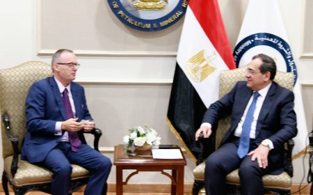 "البترول" تبحث مع سفارة" تشيك" التعاون في مجالات التعدين وتكنولوجيا الهيدروجين الأخضر والطاقات المستدامة