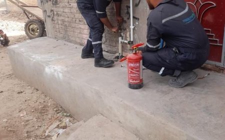 "مودرن جاس" تطلق  أول شعلة غاز طبيعي لأول وحدة سكنية بقرية العساكرة بالبلينا سوهاج