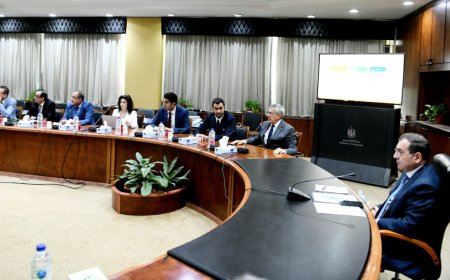 وزير البترول يبحث مع وفداً من شركة ارسيلور ميتال الجبيل السعودية دعم التعاون خلال الفترة المقبلة