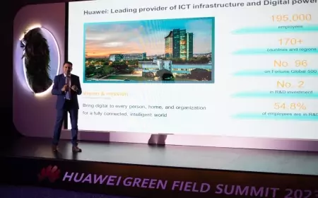 "هواوي" تدعو لبناء مستقبل أكثر استدامة لقطاع البترول في مصر من خلال قمة Green Field 2023