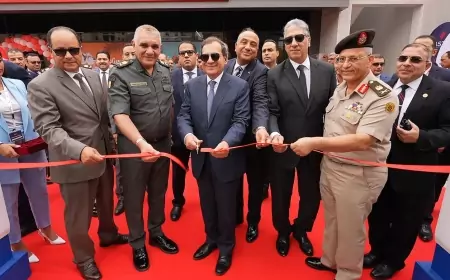 وزير البترول يفتتح محطة التموين المتكاملة زهراء المعادى(A1 - غازتك)