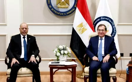 جبران و هيئة مكتب نقابة البترول يلتقون بوزير البترول لمناقشة عدد من المقترحات