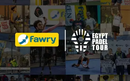 "فوري" تشيد بالتنظيم المشرف لبطولات Egypt Padel Tour لرياضة البادل