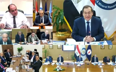 وزير البترول   نتائج أعمال شركات أسيوط والقاهرة وبتروجاس والنصر للبترول عن العام المالى 2023/2022