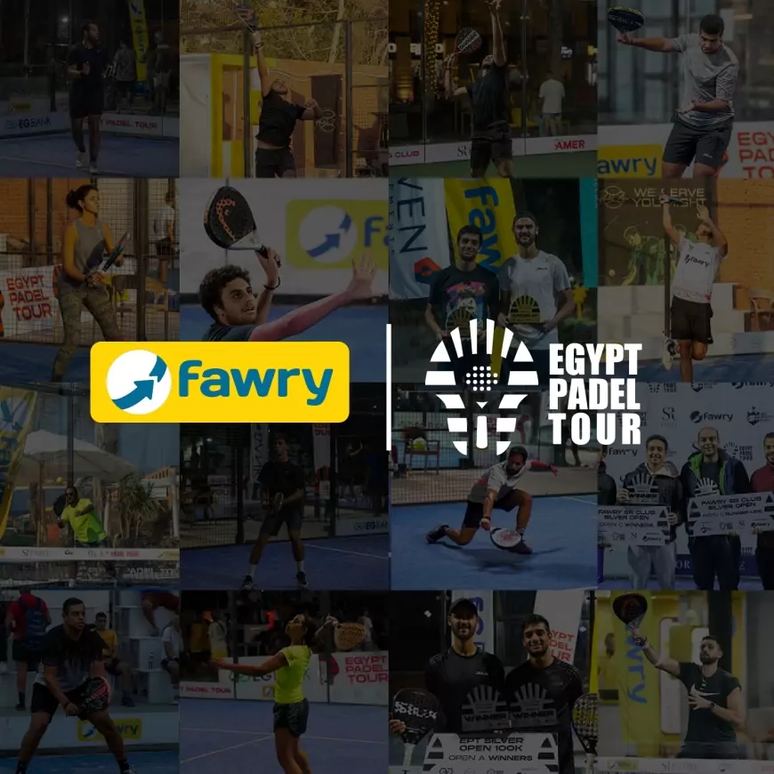 "فوري" تشيد بالتنظيم المشرف لبطولات Egypt Padel Tour لرياضة البادل
