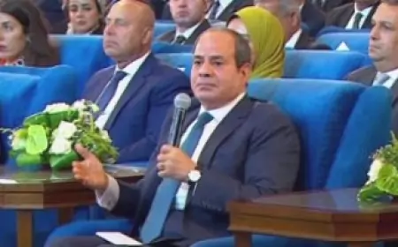 الرئيس السيسى: حقل ظهر "رحمنا" من قيمة استيراد الغاز من الخارج