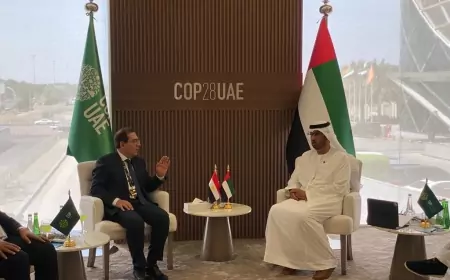 "الملا "يلتقى الدكتور سلطان الجابر رئيس مؤتمر الأمم المتحدة للمناخ COP28