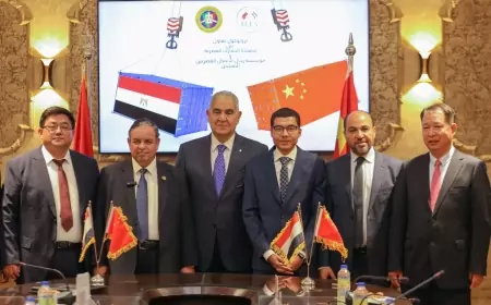 بروتوكول تعاون  بين مؤسسة رجال الأعمال المصريين الصينيين ومصلحة الجمارك المصرية