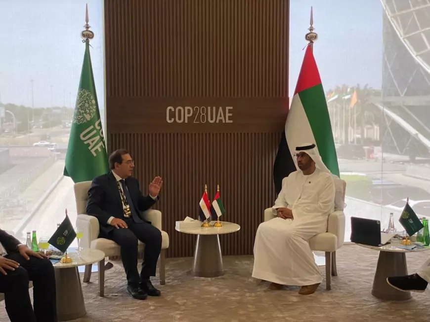 "الملا "يلتقى الدكتور سلطان الجابر رئيس مؤتمر الأمم المتحدة للمناخ COP28