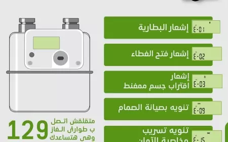 "بتروتريد" توضح دلالات إشعارات عداد الغاز مسبق الدفع