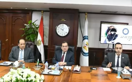 وزير البترول يترأس اجتماعاً لاستعراض الموقف التنفيذى للمبادرة القومية للتوسع فى تحويل السيارات  للعمل بالغاز الطبيعى