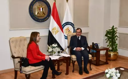 وزير البترول يبحث مع إيناب سيبترول  خططها خلال الفترة المقبلة في مناطق امتيازها