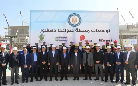 وزير البترول يؤكد أهمية تطوير مشروع محطة ضواغط الغاز في تأمين  إمدادات الغاز الطبيعى  لجنوب مصر