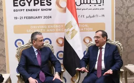 مؤسسة النفط الوطنية الليبية  تبحث  مع وزير البترول فرص تعاون شركات قطاع البترول المصرية في تنفيذ المشروعات البترولية في ليبيا