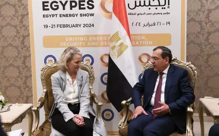 "وزيرالبترول" يبحث التعاون بين مصر والاتحاد الأوروبي في الانتقال الطاقي وخفض الانبعاثات