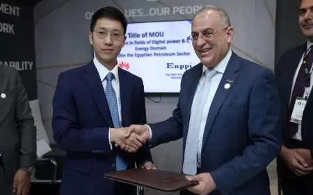 "هواوي" توقع مذكرتي تفاهم مع شركة إنبي لدفع عجلة الرقمنة والطاقة الرقمية الخضراء