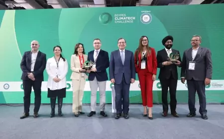 "وزير البترول"  يسلم جوائز اختيار الجمهور لتحدي تكنولوجيا المناخ