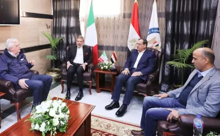 وزير البترول يبحث مع السفير الإيطالي وشركة تكنيب مشروع انتاج السولار بصعيد مصر