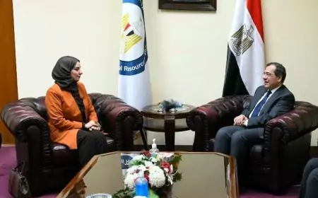 وزير البترول يبحث مع سفيرة مملكة البحرين بمصر التعاون في مجال البترول والغاز
