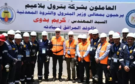 وزير البترول: تأصيل ثقافة السلامة والعمل الآمن لدى العاملين والحفاظ عليهم أولوية أولى