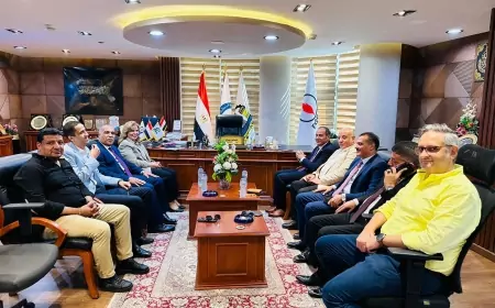 رئيس نقابة البترول يستقبل النائب مجاهد نصار عضو لجنة الصناعة بمجلس النواب لبحث سبل التعاون