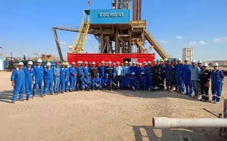 الحفر المصرية ومجموعة أيوك الإيطالية يأكدون  الالتزام بالسلامة والصحة المهنية في حقول مليحة بالصحراء الغربية