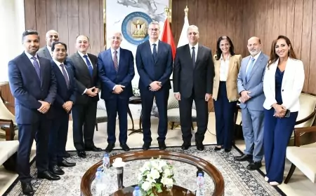 وزير البترول يلتقى الرئيس التنفيذى للمؤسسة الدولية الإسلامية لتمويل التجارة