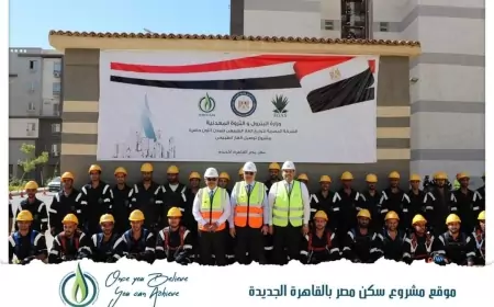 ✳️ رئيس القابضة للغازات الطبيعية يتفقد عدداً من مواقع العمل فى توصيل الغاز الطبيعى