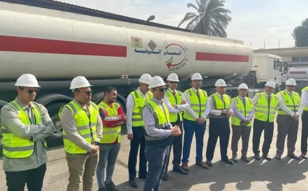 رئيس شركة السهام البترولية يتفقد مراكز الصيانة للتأكد من جاهزية شاحنات نقل المنتجات البترولية استعدادا لعيد الفطر المبارك