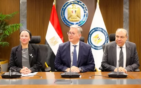 وزراء البترول والبيئة والطيران يبحثون التعاون في مشروع انتاج وقود الطائرات المستدام