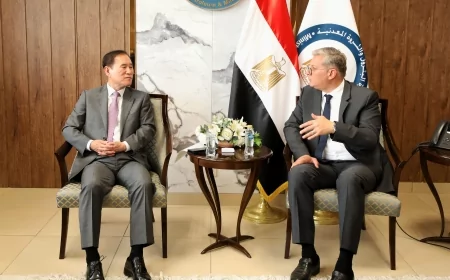 مؤسسة البترول الوطنية الكورية تبدي رغبتها في تعميق التعاون وزيادة استثماراتها  فى مجال البترول والغاز بمصر