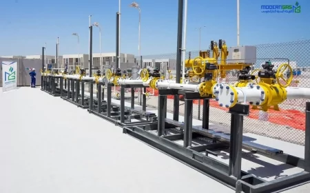 مودرن جاس تعلن عن الانتهاء بنجاح من تنفيذ و تشغيل مشروع متكامل للغاز الطبيعي بدولة الإمارات