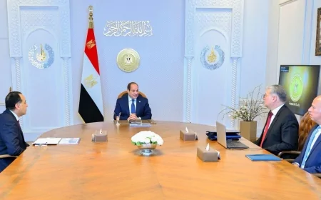 رئيس الجمهورية يتابع موقف الاستكشافات والاحتياطيات البترولية وتليبة احتياجات المواطنين